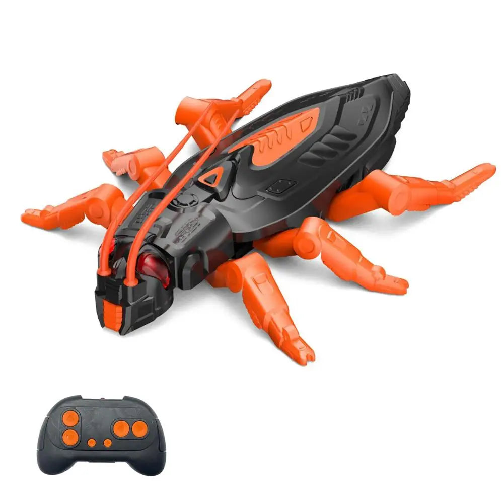 Realistic Biomimetic RC Wall Climbing Lizard Robot Toy, Remote Control Gecko That Climbs Glass & Smooth Walls